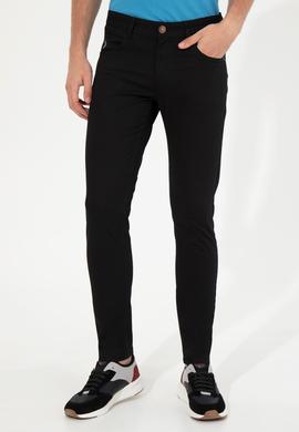 Erkek Siyah Kanvas Pantolon - 50249449038