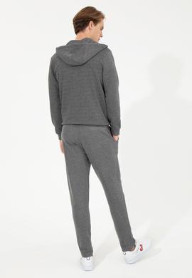 Erkek Antrasit Melanj Eşofman Altı - 50253123004