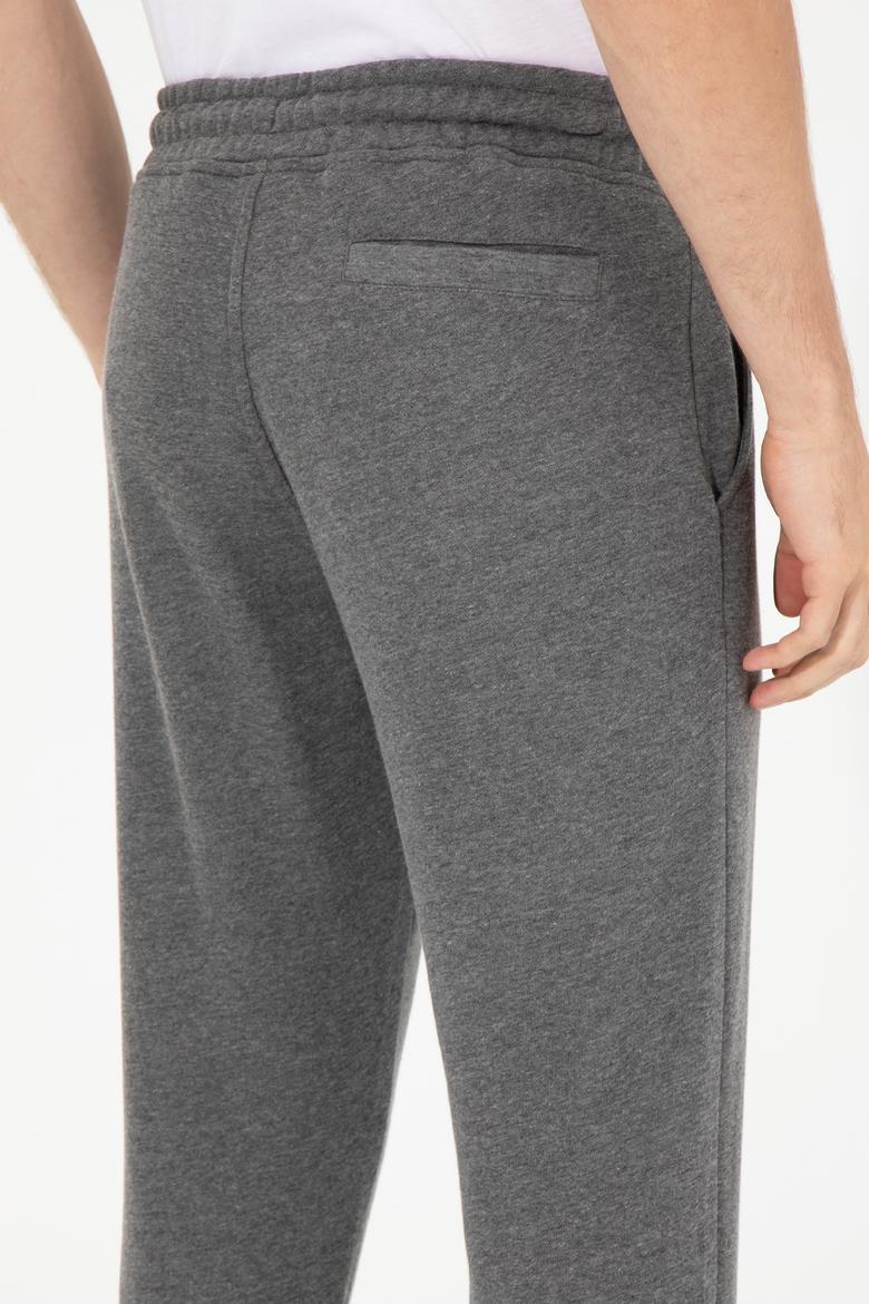 Erkek Antrasit Melanj Eşofman Altı - 50253123004