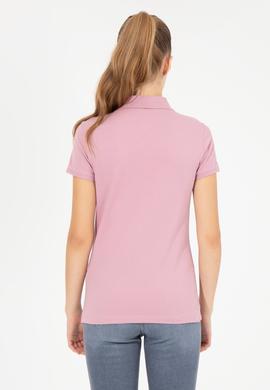 Kadın Manolya Basic Polo Yaka Tişört - 50256287057