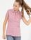 Kadın Manolya Basic Polo Yaka Tişört