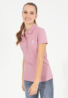 Kadın Manolya Basic Polo Yaka Tişört - 50256287057