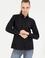 Kadın Siyah Uzun Kollu Basic Gömlek