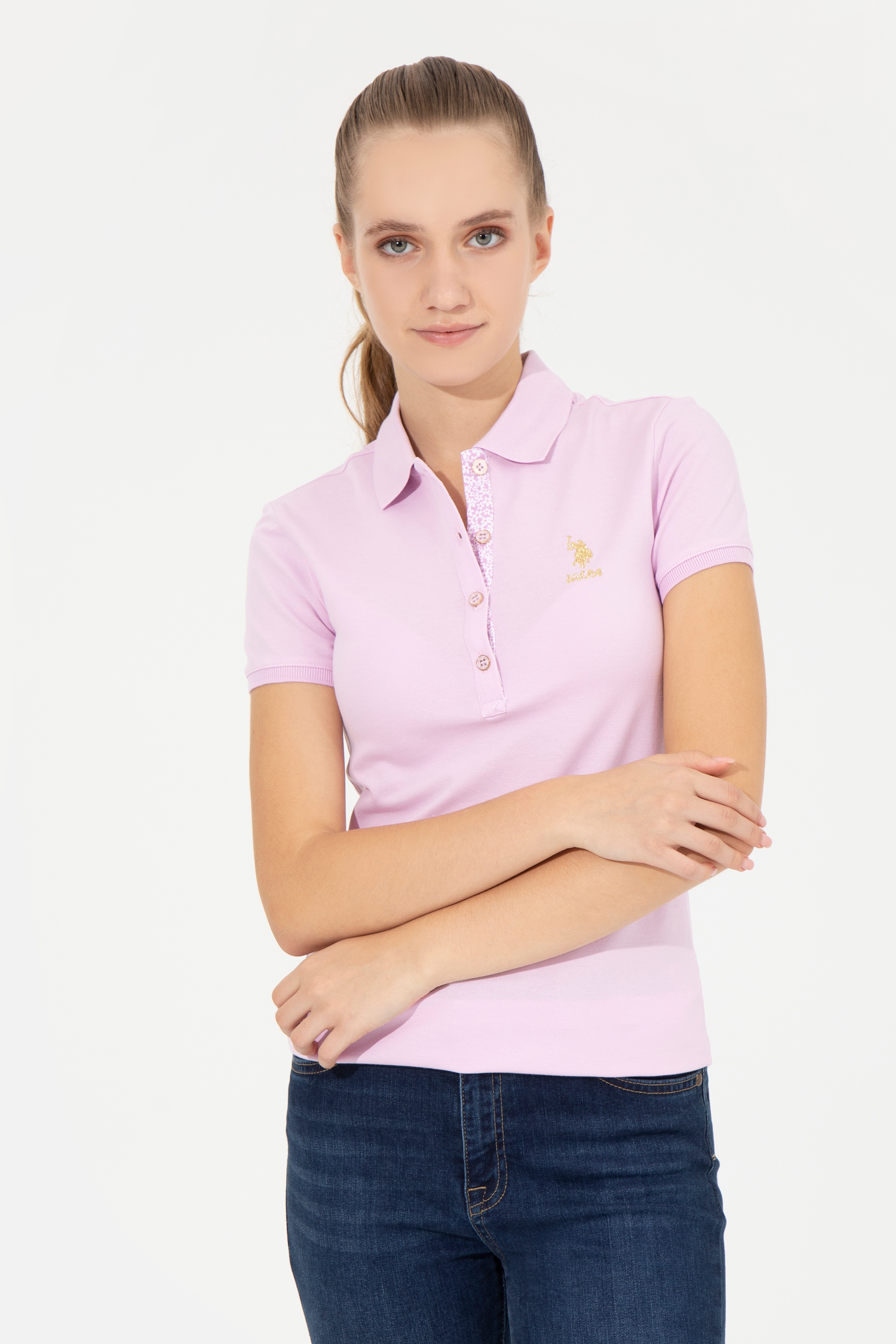 Kadın Manolya Basic Tişört - Image 3