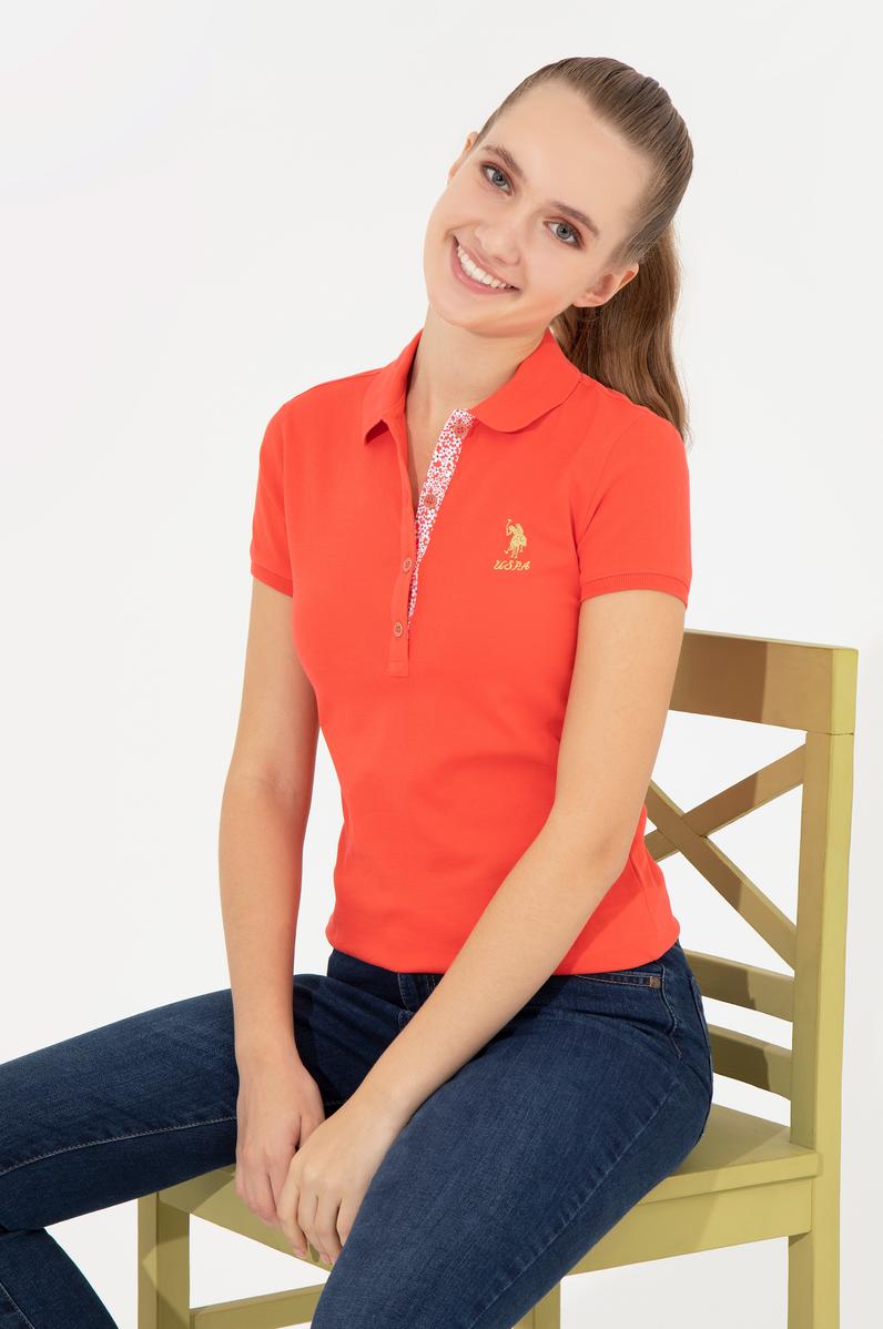 Kadın Kırmızı Basic Tişört