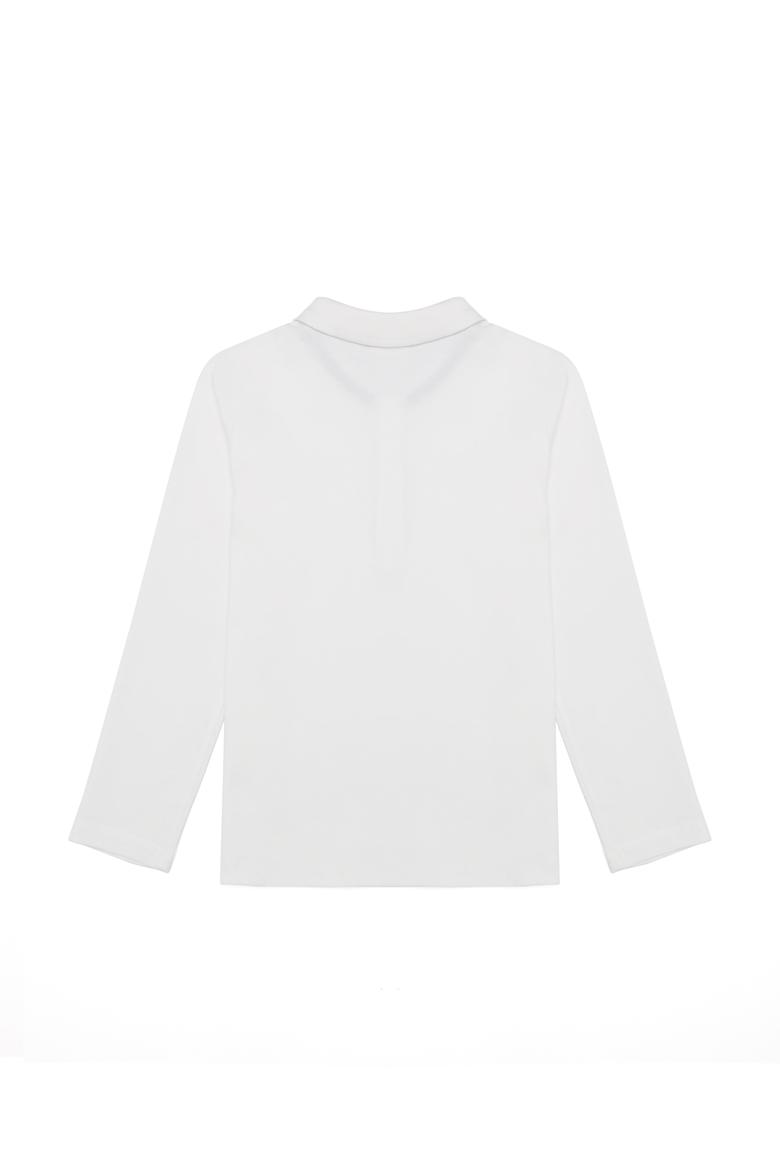 Çocuk Beyaz Basic Sweatshirt - 50207743079