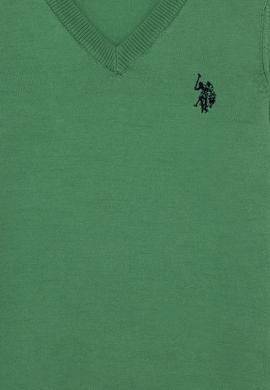 Erkek Çocuk Mint V Yaka Triko Kazak - 50257649090