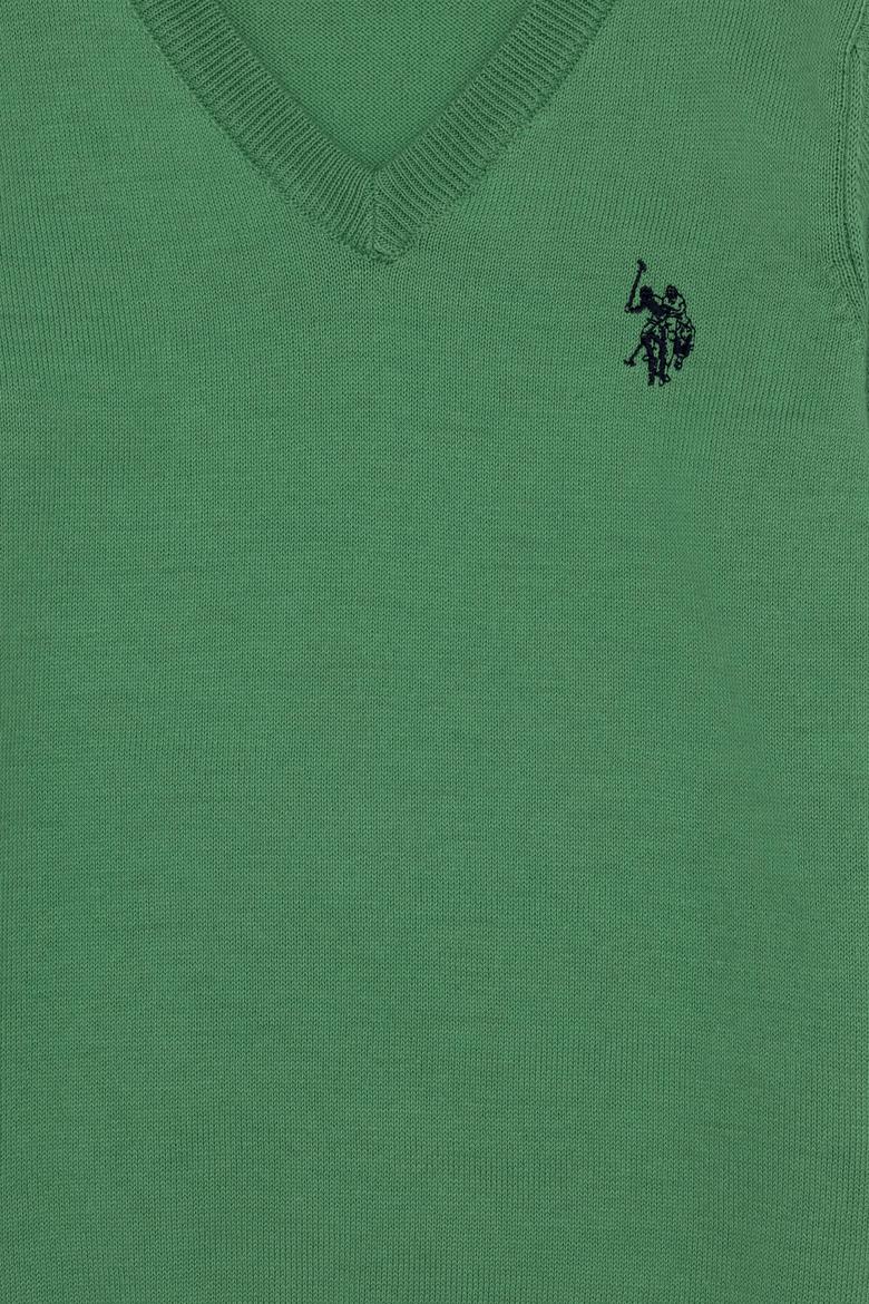 Erkek Çocuk Mint V Yaka Triko Kazak - 50257649090