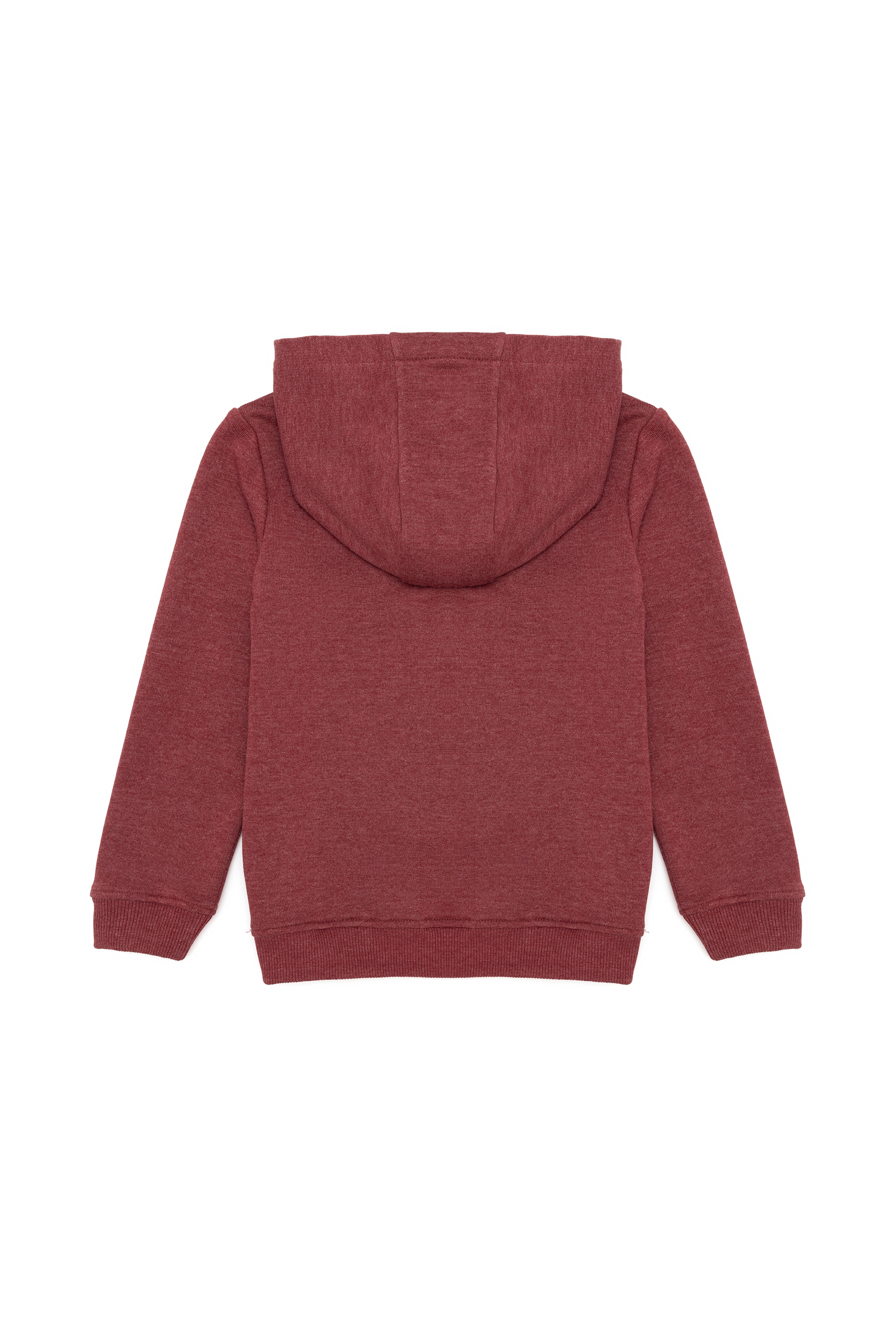 Erkek Çocuk Vişne Basic Sweatshirt