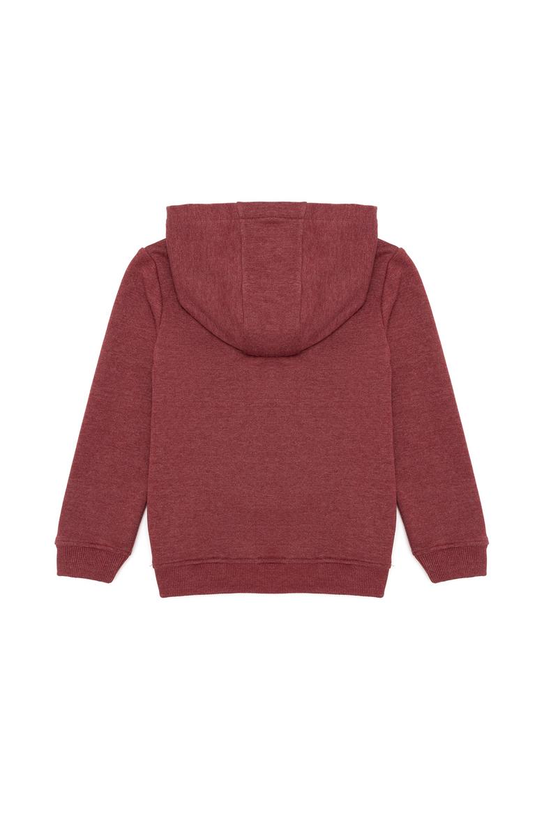 Erkek Çocuk Vişne Basic Sweatshirt - 50253475068