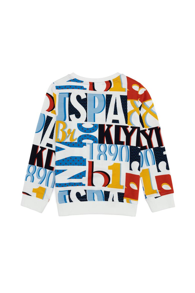 Erkek Çocuk Ekru Sweatshirt - 50253416003