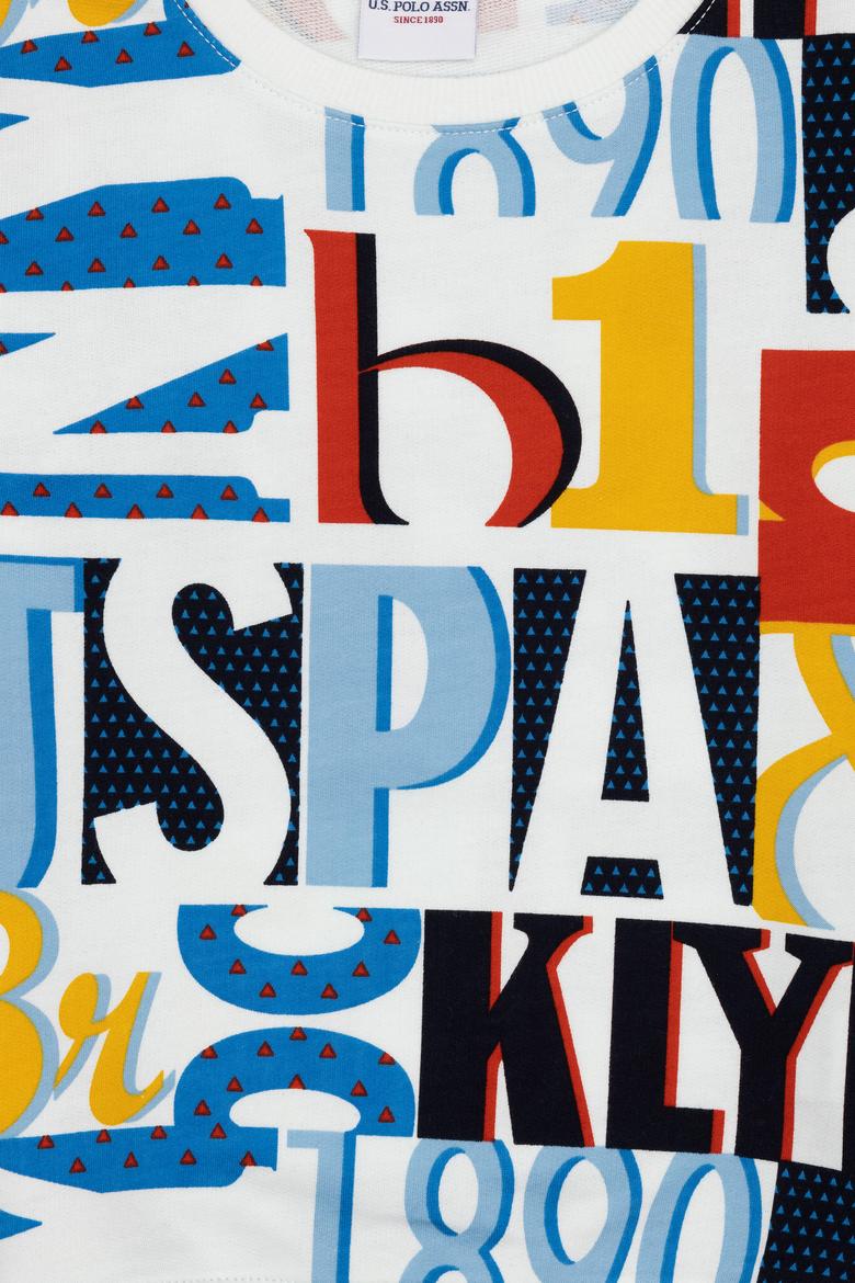 Erkek Çocuk Ekru Sweatshirt - 50253416003