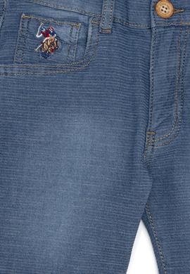 Erkek Çocuk Mavi Jean Şort - 50246834008