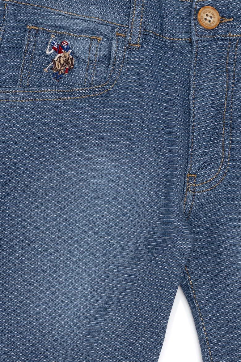 Erkek Çocuk Mavi Jean Şort - 50246834008
