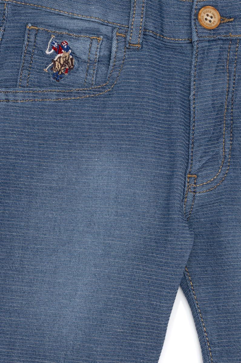 Erkek Çocuk Mavi Jean Şort