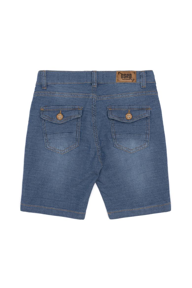 Erkek Çocuk Mavi Jean Şort - 50246834008