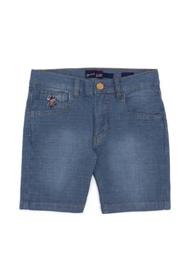 Erkek Çocuk Mavi Jean Şort - 50246834008