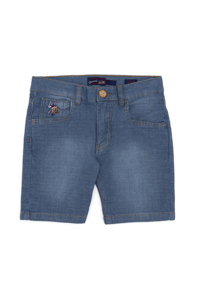 Erkek Çocuk Mavi Jean Şort
