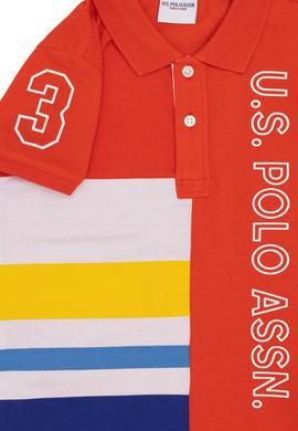 Erkek Çocuk Kırmızı Polo Yaka Tişört - 50248432017