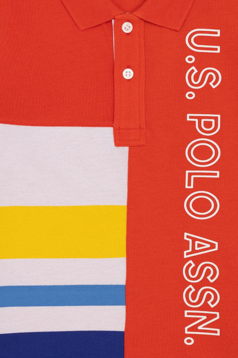 Erkek Çocuk Kırmızı Polo Yaka Tişört - 50248432017