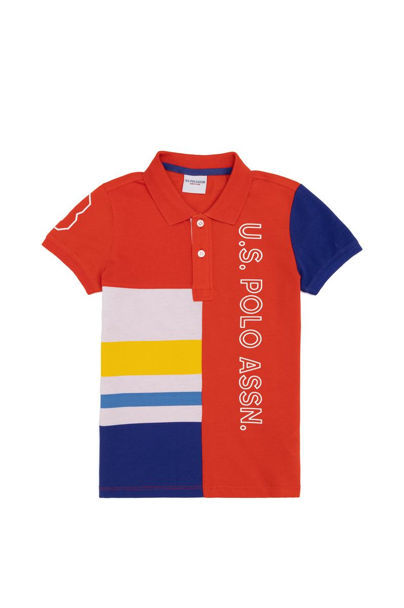 Erkek Çocuk Kırmızı Polo Yaka Tişört