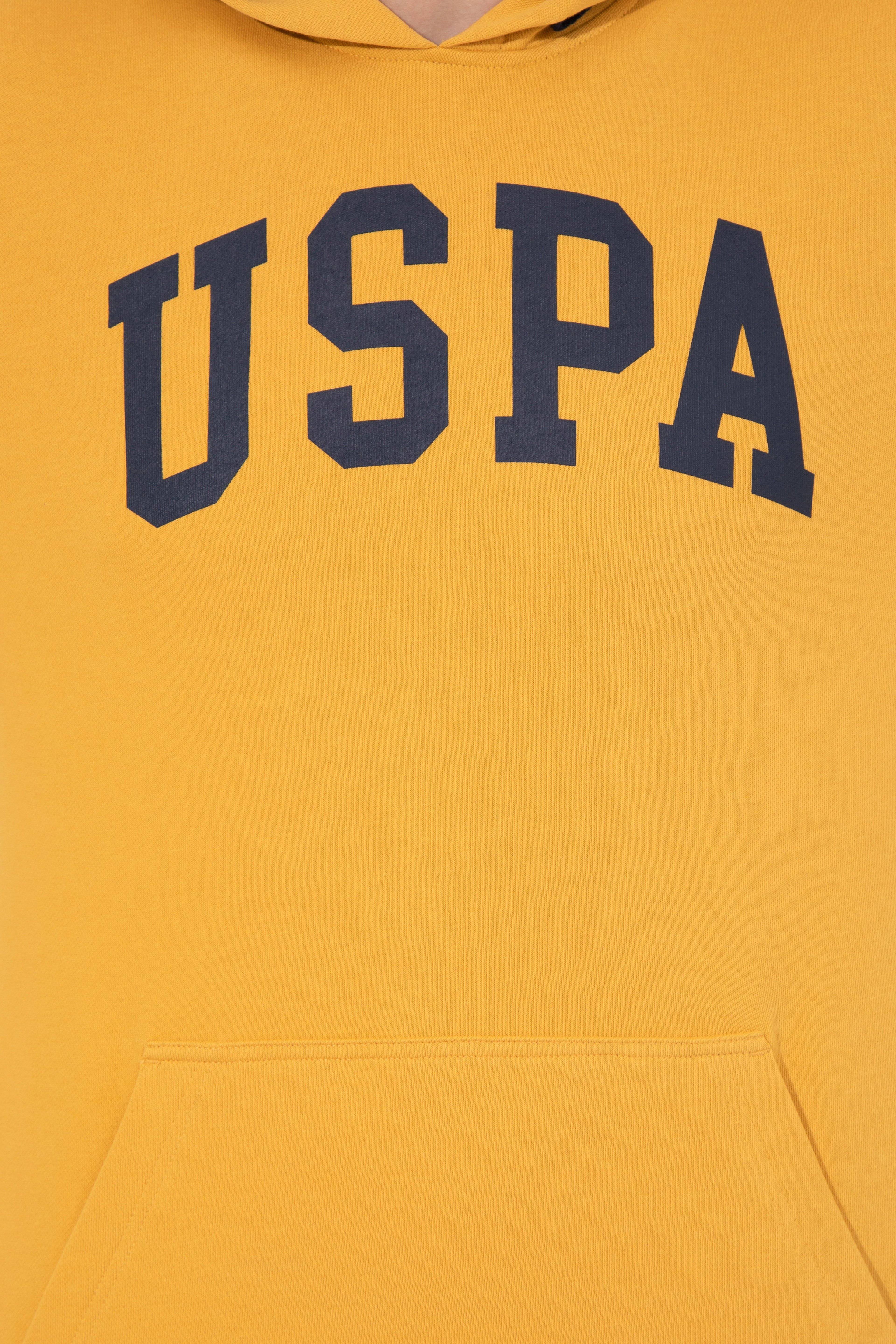 Erkek Safran Kapüşonlu Basic Sweatshirt - Image 6