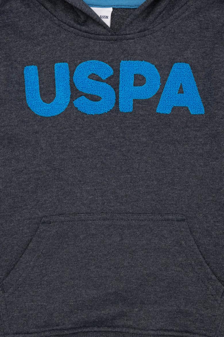 Çocuk Lacivert Basic Kapüşonlu Sweatshirt - 50260648017