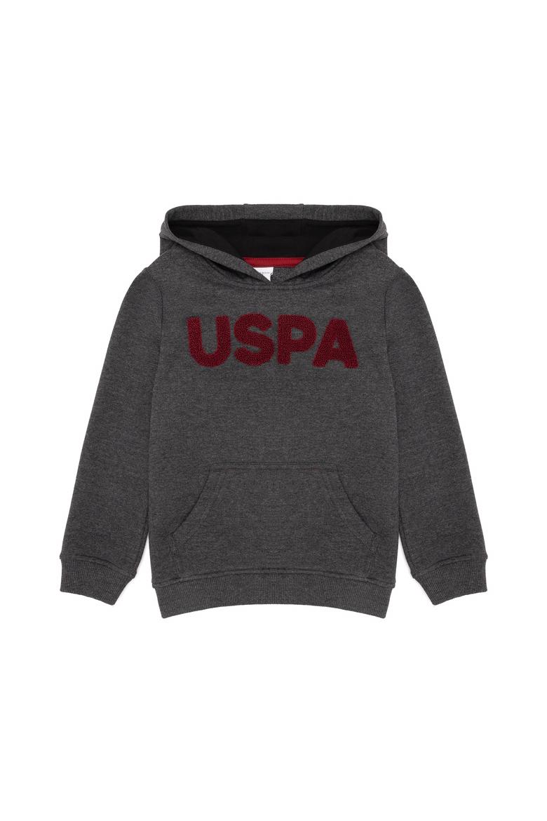 Erkek Çocuk Siyah Basic Sweatshirt