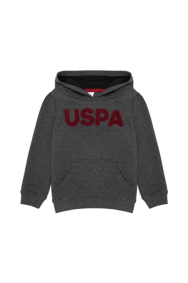 Erkek Çocuk Siyah Basic Sweatshirt