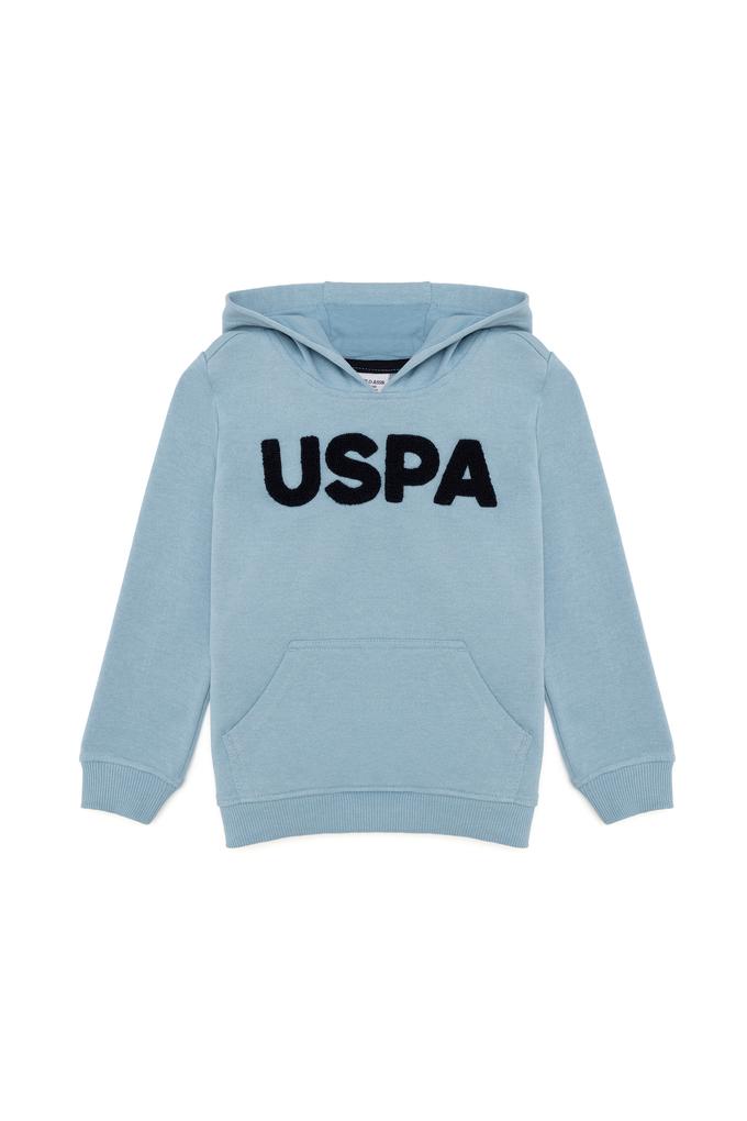 Erkek Çocuk Mavi Basic Sweatshirt