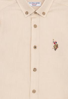 Erkek Çocuk Camel Uzun Kollu Basic Gömlek - 50254280061