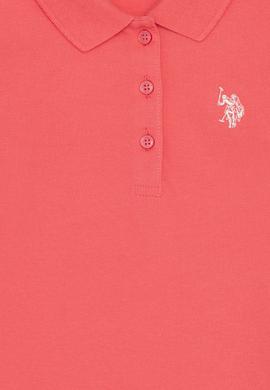 Kız Çocuk Nar Çiçeği Polo Yaka Basic Sweatshirt - 50256174139