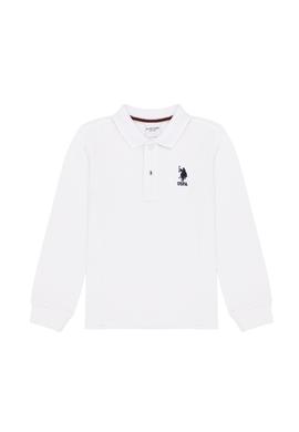 Erkek Çocuk Beyaz Basic Sweatshirt - 50253783003