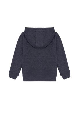 Çocuk Lacivert Kapüşonlu Sweatshirt - 50253779035