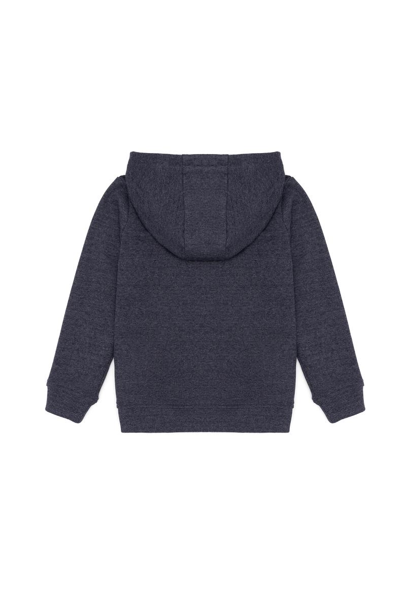 Çocuk Lacivert Kapüşonlu Sweatshirt