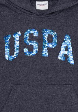 Çocuk Lacivert Kapüşonlu Sweatshirt - 50253779035