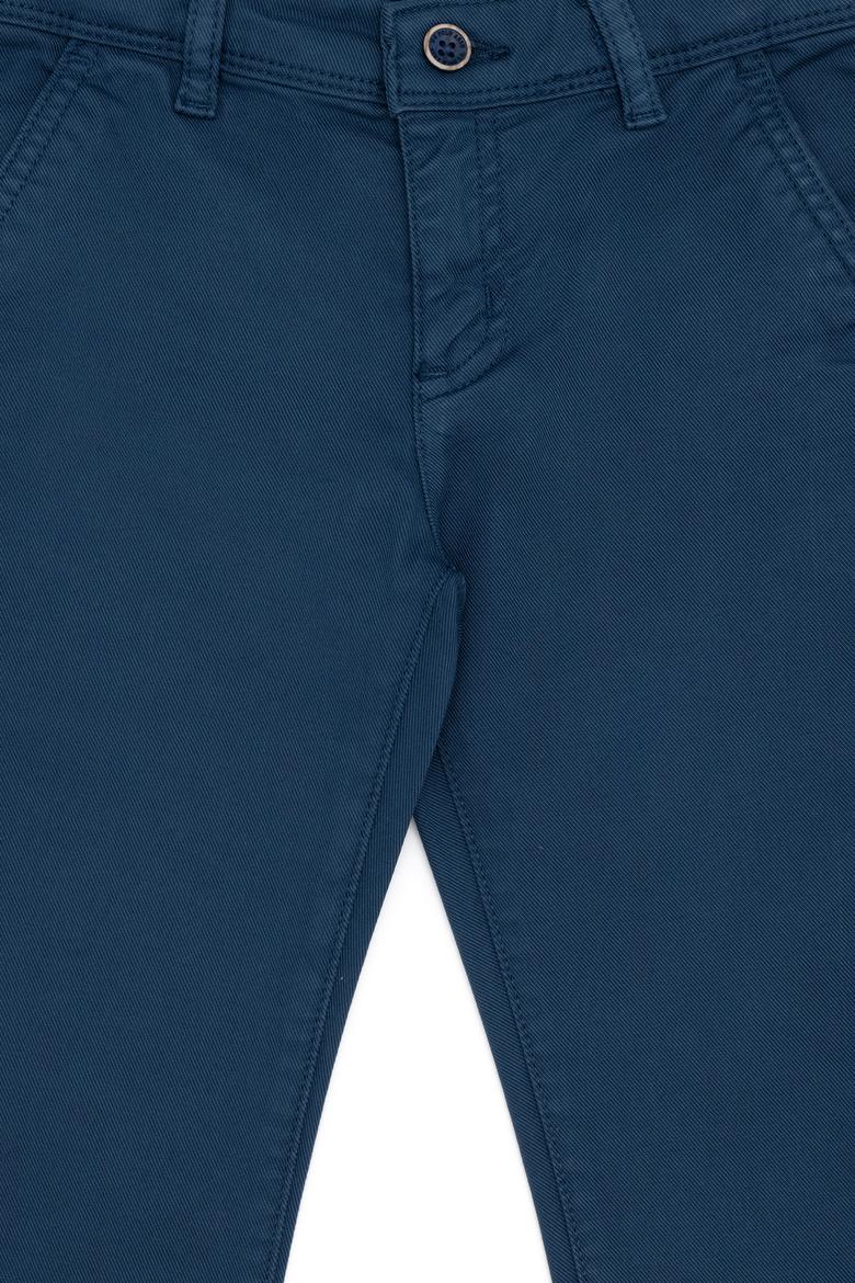 Erkek Çocuk İndigo Kanvas Pantolon - 50253679024