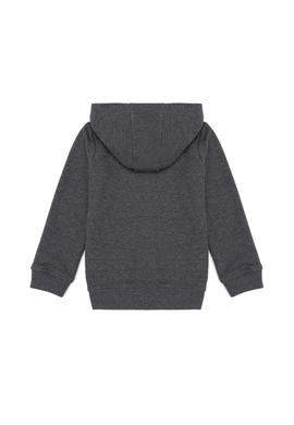 Erkek Çocuk Antrasit Melanj Basic Sweatshirt - 50254533011
