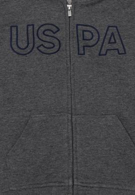 Erkek Çocuk Antrasit Melanj Basic Sweatshirt - 50254533011