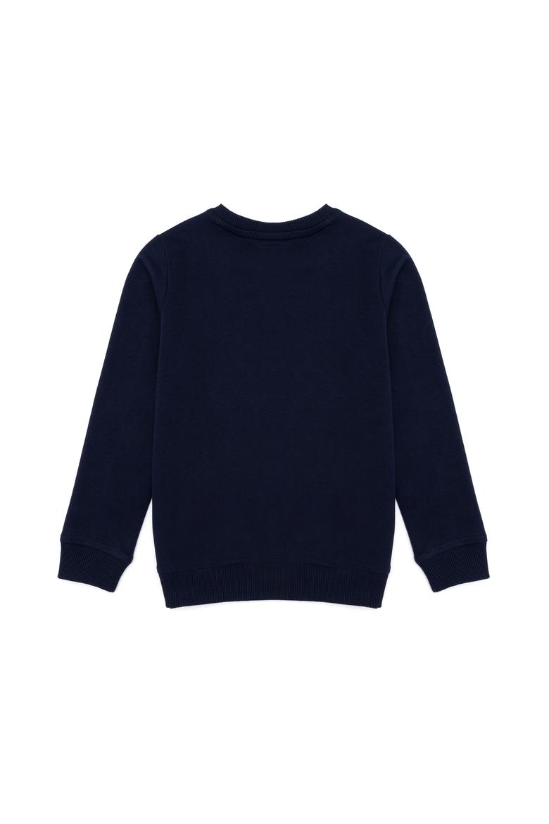 Erkek Çocuk Lacivert Basic Sweatshirt - 50254505034