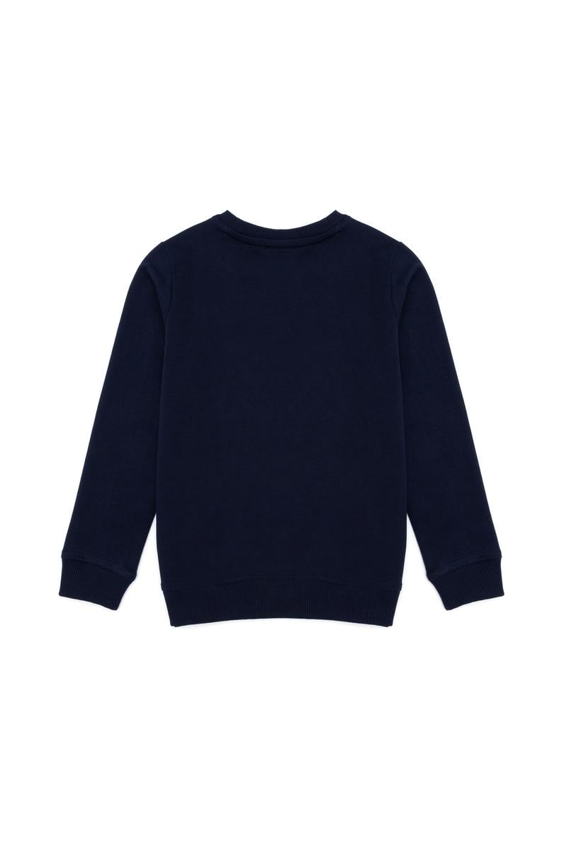 Erkek Çocuk Lacivert Basic Sweatshirt