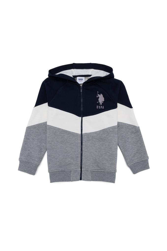 Erkek Çocuk Gri Melanj Sweatshirt