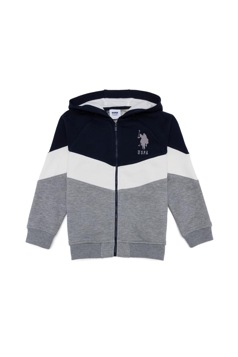 Erkek Çocuk Gri Melanj Sweatshirt