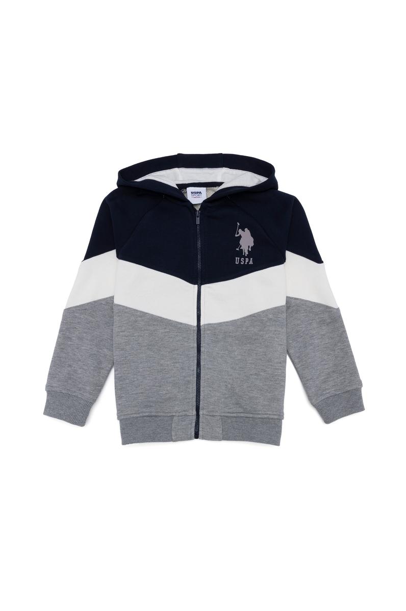 Erkek Çocuk Gri Melanj Sweatshirt