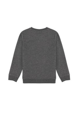 Erkek Çocuk Antrasit Melanj Basic Sweatshirt - 50254506003