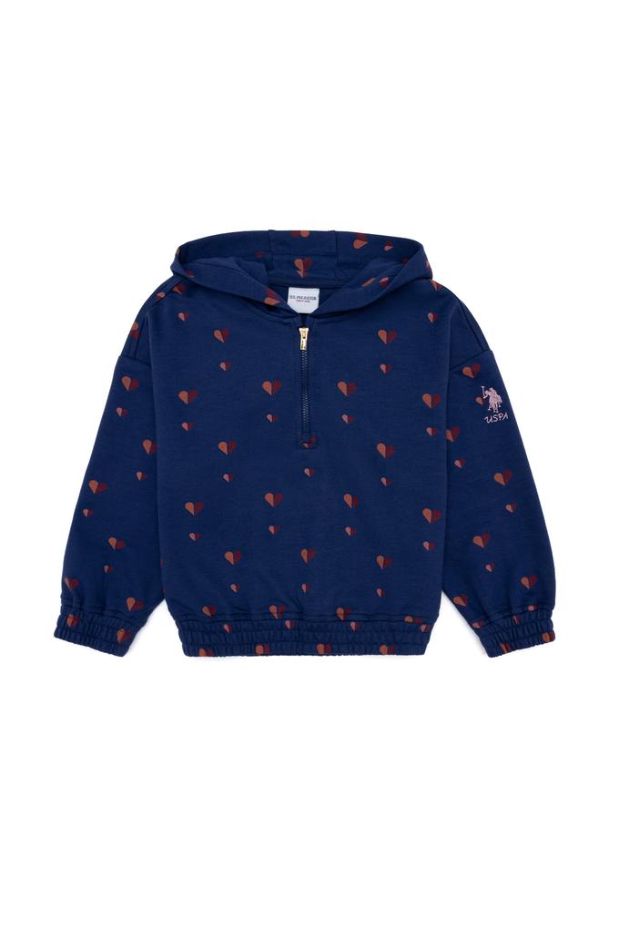 Çocuk Mavi Sweatshirt