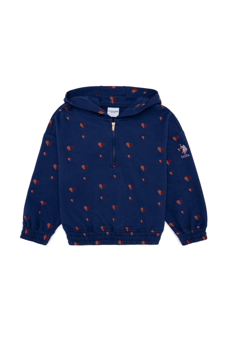 Çocuk Mavi Sweatshirt