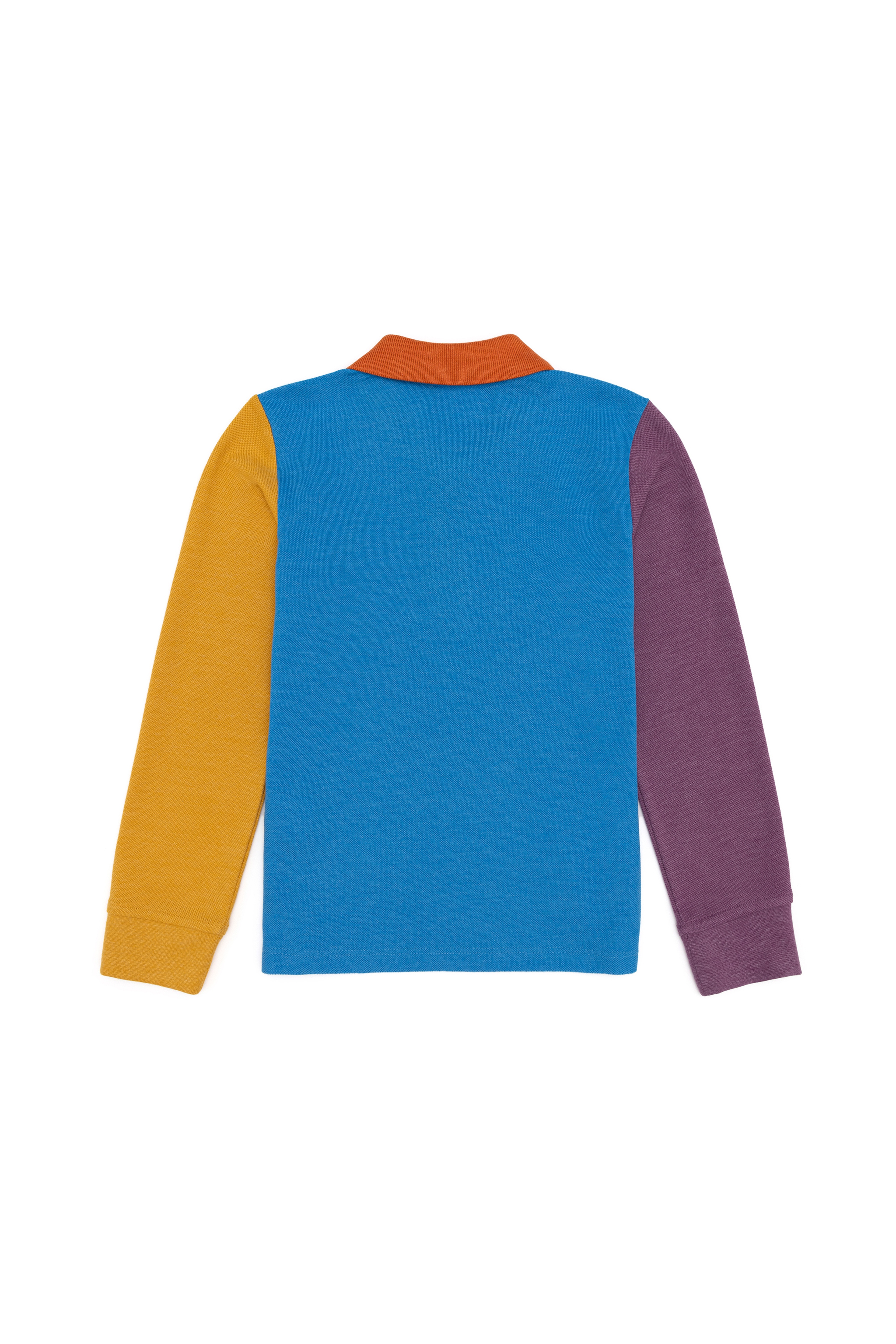 Erkek Çocuk Mavi Melanj Sweatshirt - Image 2