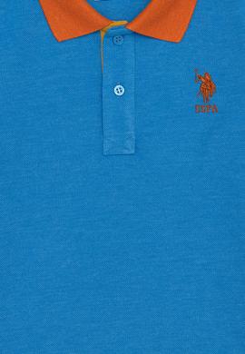 Erkek Çocuk Mavi Melanj Sweatshirt - 50256389017