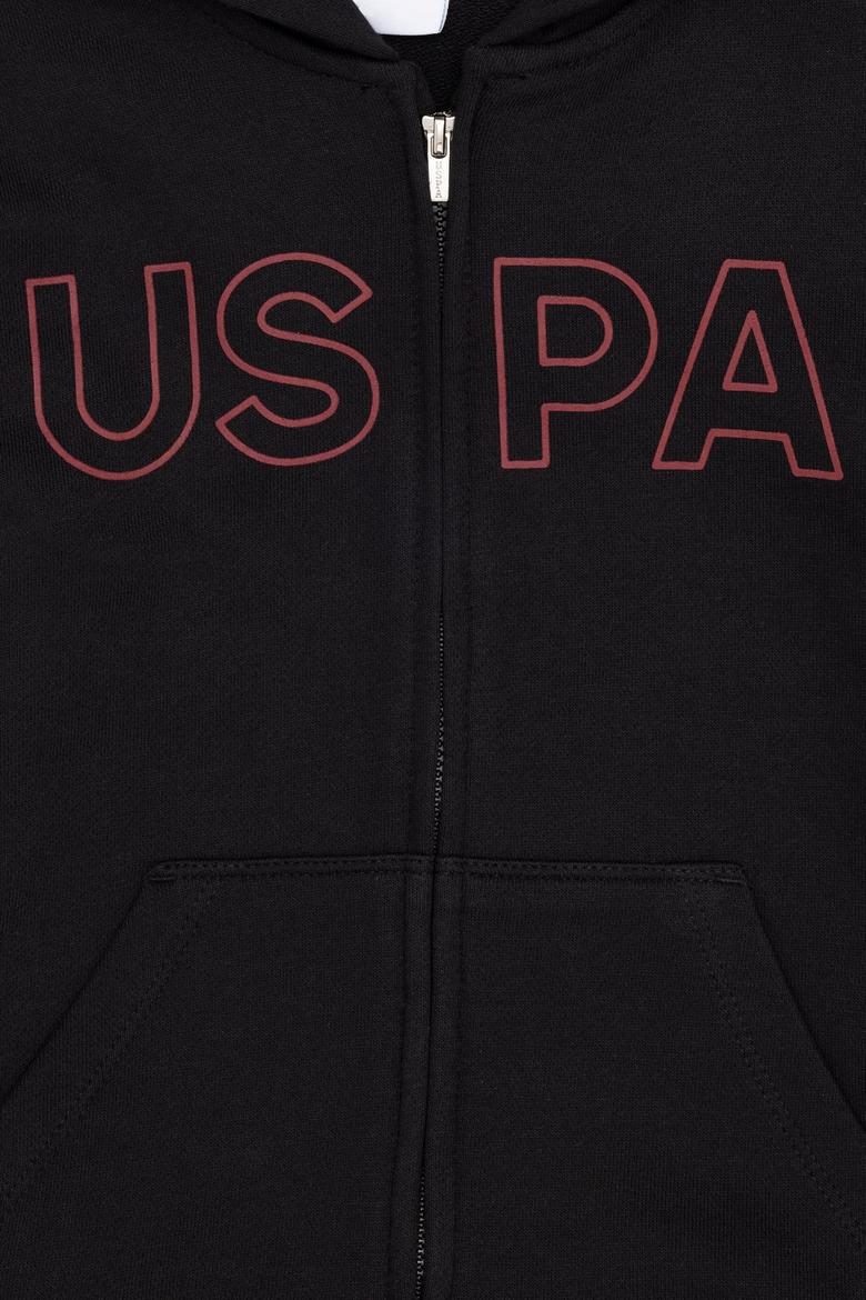 Erkek Çocuk Siyah Basic Sweatshirt - 50254533048